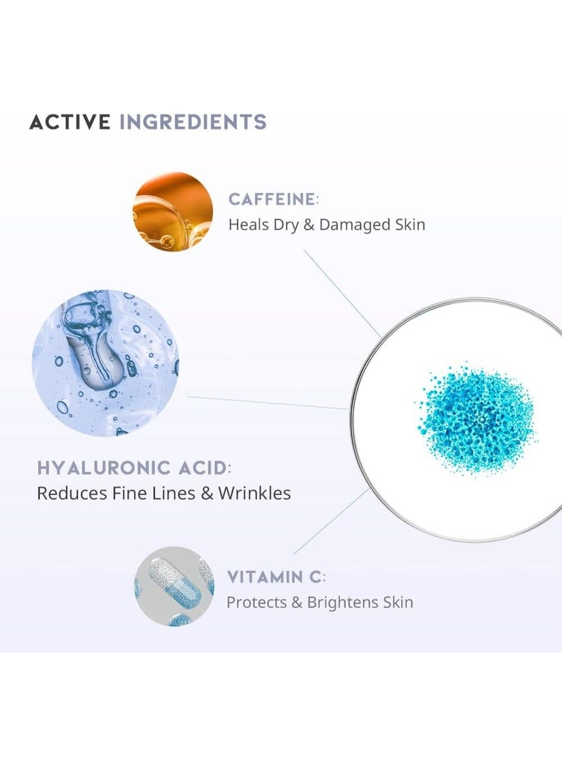 #OOTD سيروم كريم للعين نباتي من #OOTD مع حمض الهيالورونيك وفيتامين C والكافيين — 30 جم - Image 4